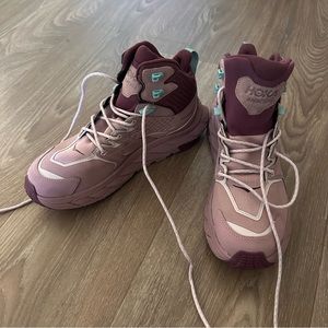 HOKA Anacapa Mid GTX Hiker Womens Boot 8 B US ElderberryGrape